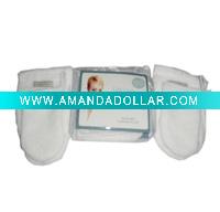 microfiber face mitt