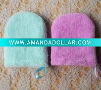 microfiber cosmetic mitt