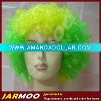 Wholesale Hot Fashion synthetic football fans wigs