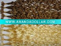 Wholesale 100% remy human hair nail extension