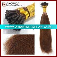 Wholesale top quality keratin/prebonded hair extensions