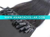 Wholesale High quality virgin pre-bonded hair extension