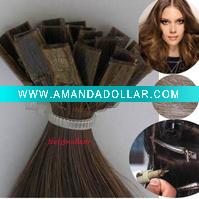 Wholesale virgin remy pre bonded hair extension