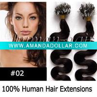 Wholesale Attractive human remy hair micro ring hair extension