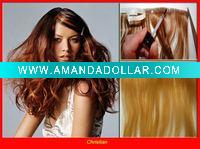 Wholesale popular PU skin weft hair