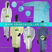 Wholesale non-woven isolation disposable surgical gown