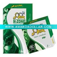 condoms with M-zone brand