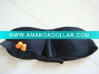 Sleeping eye mask and ear plug set