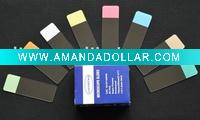 Various color frosted microscope slides