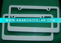 license frame
