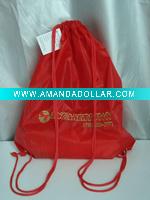 Wholesale high quality polyester drawsting backpack
