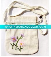 Wholesale cotton shoulder bag