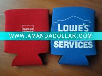 Wholesale foam foldable can koozie