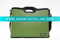 high quality neoprene laptop bag with belt