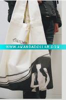 fashion girl cotton shopping BAG