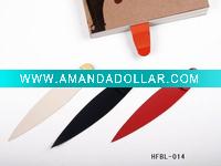 Leather book mark