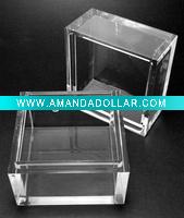 Wholesale high transparent Acrylic jewelry box