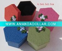 Wholesale Luxurious ring box/ earrings box/ jewelry box