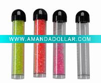 Wholesale 2.5Gram clear vial with hang cap