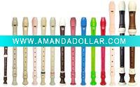 8-hole soprano plastic Recorder/musical instrument