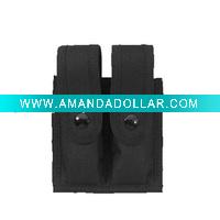 Wholesale Black Double Mag Pouch - Staggered Column(bags,pouch,mag pouch)
