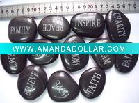 Wholesale carving pebble/stone /stone craft