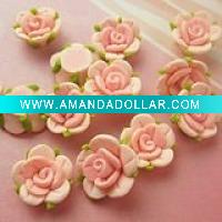 New Style Clay Polymer Flower Bedas!!