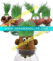 Wholesale Grass doll,Grass head,mini plant doll