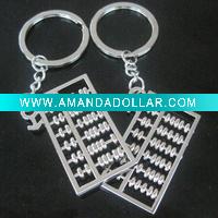 Wholesale 2011 Fashion Metal Couple Abacus Key Chain (KC2114)