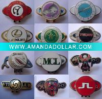 Wholesale fashion/custom design/metal Golf Hat Clip