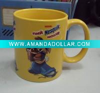 Ceramic mug glazed