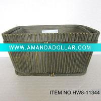 Decorative bamboo basket