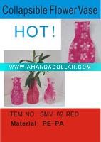Colorful PE folding VASE
