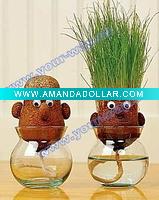 Mini plant doll,grass head,grass doll
