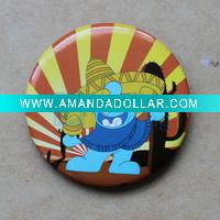 Decorative tin badge