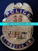 metal badge