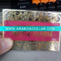 color vip metal card
