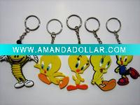 soft pvc key chain parts