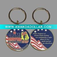 Wholesale customized metal keychain