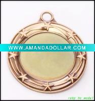 Wholesale Bronze Metal Athletics Sports Blank Medals