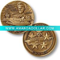 Souvenir metal coin