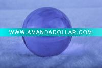 Wholesale light blue crystal ball craft for promotion and decoration gift