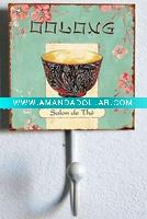 Romantic Flowers&Cups Pink Gift Hook