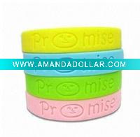 Wholesale promotional rubber wristband