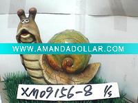 ceramic gardening snail