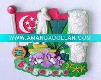 soft rubber pvc fridge magnet