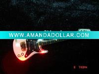 led flashing guitar badge