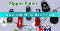 Letter Shape PVC zipper puller