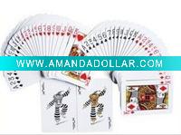 Wholesale Adult plastic mini PVC poker cards