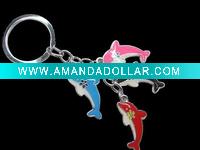 Wholesale zinc alloy jewelry letter key chain